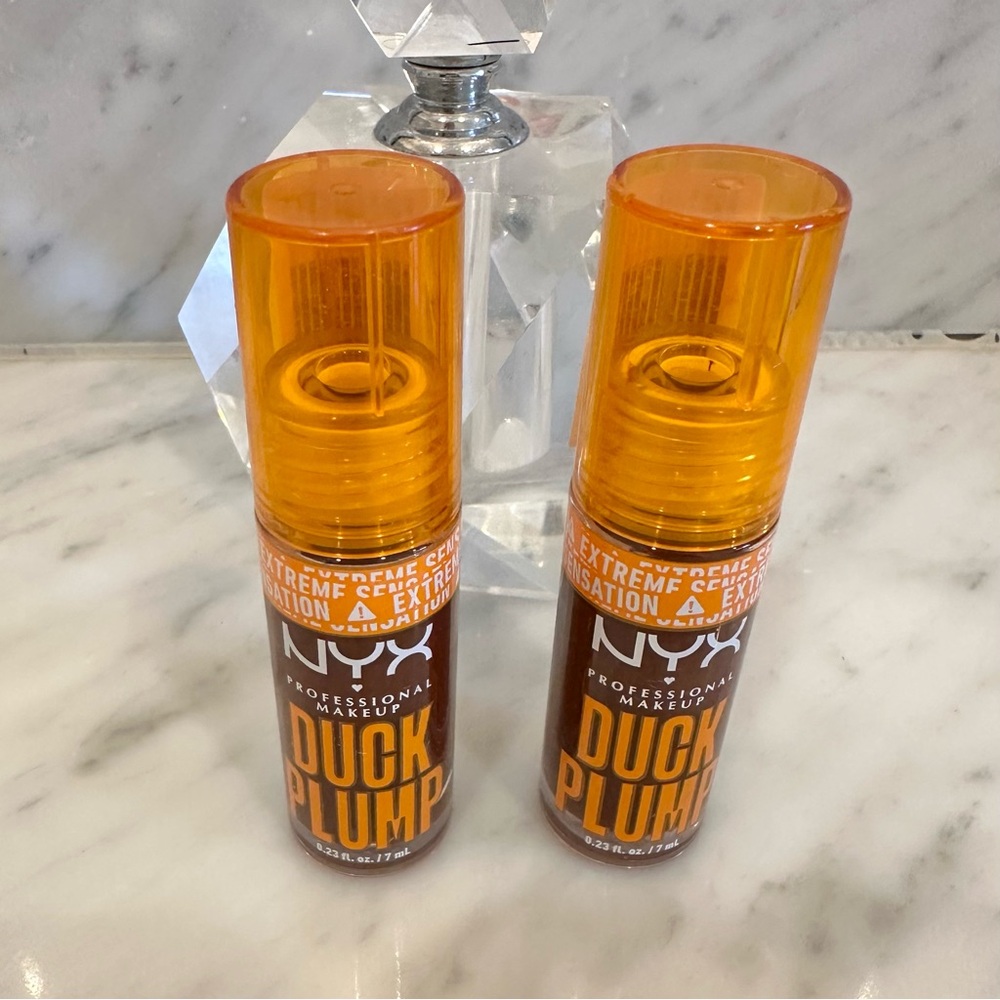 2/$12 * New NYX Duck Plump Plumping Gloss Duo